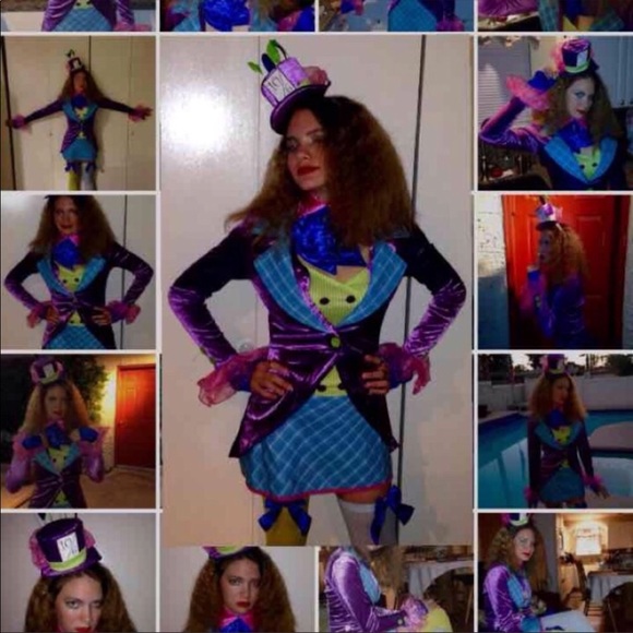 Cosplay, Halloween Dresses & Skirts - Mad Hatter Costume
